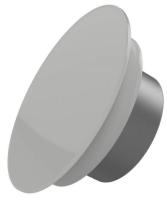 AIRGLASS 100 круг глянцевый (белый) приточно-вытяжной