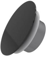 AIRGLASS 100 круг матовый (черный) приточно-вытяжной