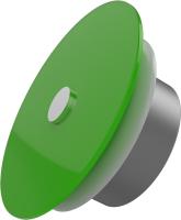 AIRGLASS 125 Hamam круг RAL6018 приточно-вытяжной