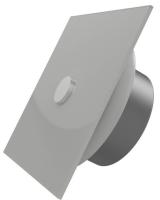 AIRGLASS 125 Hamam квадрат глянцевый (белый) приточно-вытяжной