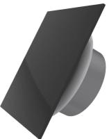 AIRGLASS 160 квадрат матовый (черный) приточно-вытяжной