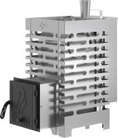 ASTON 16 INOX Аква дровяная печь 15 кВт