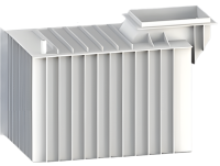 Атлант 1500х1500х2000 Прямоугольный (смещенный вход) погреб