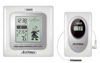 Atomic W839009-White настенная белая метеостанция