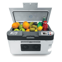 AVS CC-24WBC(программное цифровое управление, USB-порт) 24л 12V/24V/220V термоэлектрический автохолодильник