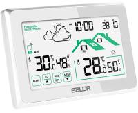 BALDR B0340ST2H2R-V8 (белый) цифровая метеостанция