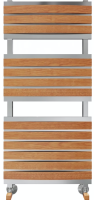 Benetto Legno Флоренция 500x1240 (П16 7-5-4) водяной полотенцесушитель шириной 410 - 500 мм