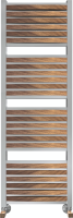 Benetto Legno Римини 530x1476 (П28 7-7-7-7) водяной полотенцесушитель шириной 510 - 600 мм