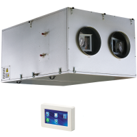 Blauberg KOMFORT EC DW2000-2 S11 приточно-вытяжная установка с пластинчатым рекуператором