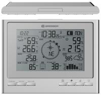Bresser "7 в 1" ClimateScout Exclusive, серебристая (78434) цифровая метеостанция