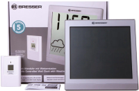 Bresser ClimaTemp JC LCD серебристая цифровая метеостанция