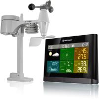 Bresser Comfort 5 в 1 с цветным дисплеем (черная) (74652) цифровая метеостанция