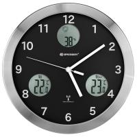 Bresser MyTime io 30 см (черная) (74670) цифровая метеостанция