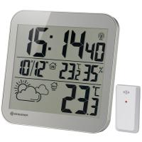 Bresser MyTime LCD (серебристые) проекционные часы
