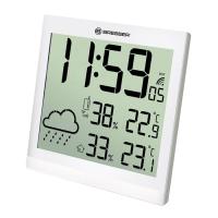Bresser TemeoTrend JC LCD с радиоуправлением (белая) (73268) цифровая метеостанция