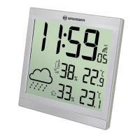 Bresser TemeoTrend JC LCD с радиоуправлением (серебристая) (73269) цифровая метеостанция