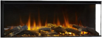 British Fires New Forest 1200 with Signature logs линейный электрокамин
