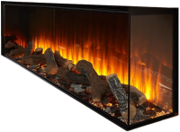 British Fires New Forest 1600 with Signature logs линейный электрокамин