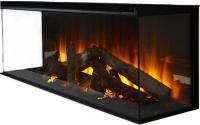 British Fires New Forest 870 with Deluxe Real logs линейный электрокамин