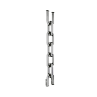 Carisa LNF 0240230007 полированный водяной полотенцесушитель шириной 200 - 400 мм