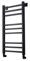 Comfysan Pioli-K W-8 80/40, черный водяной полотенцесушитель