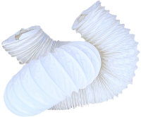 DEC PVC White d102 L10м неизолированный