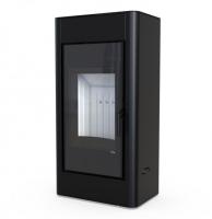 DEFRO HOME SOLUM, черная сталь дровяная печь