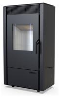 DEFRO HOME VIVA, черная сталь дровяная печь