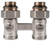 Delta G 3/4 x 1/2 D=50 MM проходной двухтрубный узел нижнего подключения
