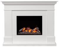Dimplex California с очагом Cassette 600 (белый) электрокамин с широким очагом 3D