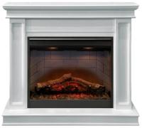 Dimplex Geneva [Женева] с очагом Symphony 2608 (белый) электрокамин с широким очагом 2D