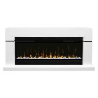 Dimplex Lindos Белый с очагом Ignite XL 50 линейный электрокамин