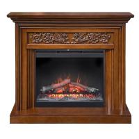 Dimplex Nottingham[Ноттингем] с очагом Symphony 2624L (орех) электрокамин с широким очагом 2D