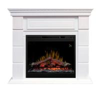 Dimplex Portland [Портланд] с очагом Symphony 2624L (белый) электрокамин с широким очагом 2D