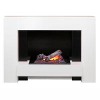 Dimplex Tokyo Белый с очагом Cassette 400 электрокамин с классическим очагом 3D