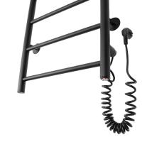 Domoterm DMT 109-10 50x90 ЧРН EK R электрический полотенцесушитель лесенка