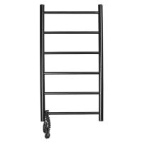 Domoterm DMT 109-6 40x81 ЧРН EK L электрический полотенцесушитель лесенка