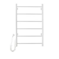 Domoterm DMT 109-6 50х80 БЕЛ EK L электрический полотенцесушитель лесенка