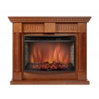 Electrolux EFP/P-3020LS с порталом Firelight Colonna 30 шпон дуб электрокамин с широким очагом 2D
