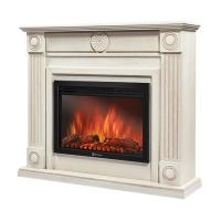 Electrolux EFP/P-2520LS с порталом Firelight Frame 25 шпон белёный дуб электрокамин с широким очагом 2D