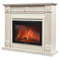 Electrolux EFP/P-3020LS с порталом Firelight Frame 30 шпон белёный дуб электрокамин с широким очагом 2D