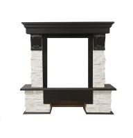 Firelight Pietra Classic белый/тёмный дуб классический портал для камина