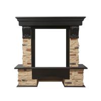 Firelight Pietra Classic сланец натуральный/темный дуб классический портал для камина