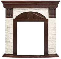 Firelight Torre Classic Белый/Тёмный дуб классический портал для камина