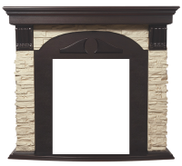 Firelight Torre Classic U (угловой) Слоновая кость/Тёмный дуб угловой классический портал