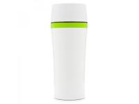 Emsa Travel Mug Fun белая/зеленая* термос