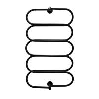 Energy AURA 1000x600 RAL 9005 черный матовый электрический полотенцесушитель лесенка
