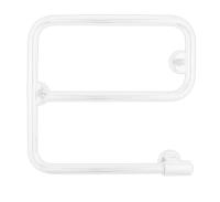 Energy E chrome G1 RAL 9003 белый матовый электрический е образный полотенцесушитель