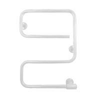 Energy E chrome G2 RAL 9003 белый матовый электрический е образный полотенцесушитель