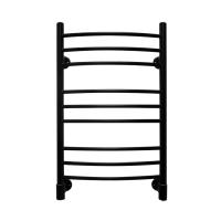 Energy ERGO 800x500 RAL 9005 черный МАТОВЫЙ электрический полотенцесушитель лесенка